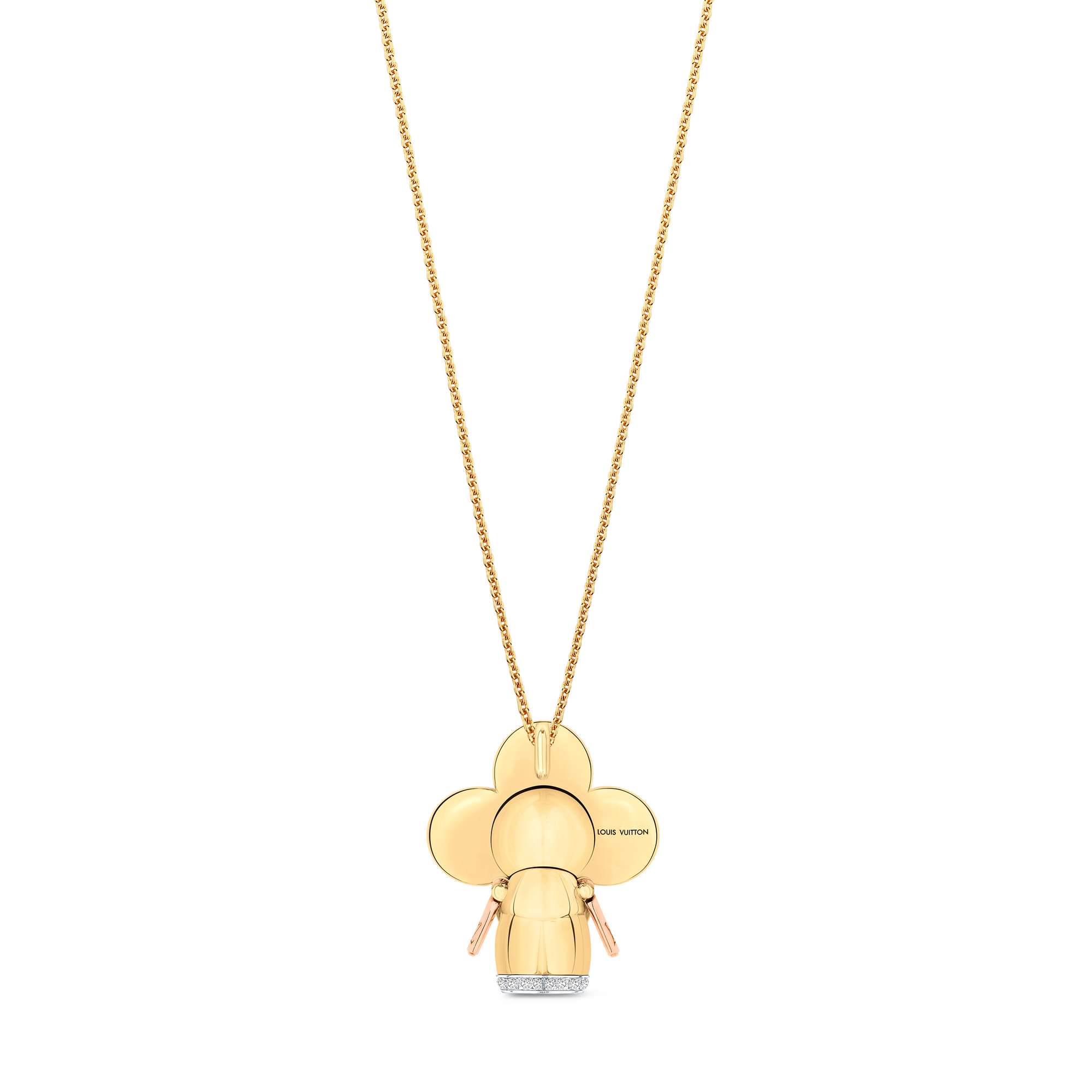 新品 ヴィヴィアン LEONARD Logo Pendant